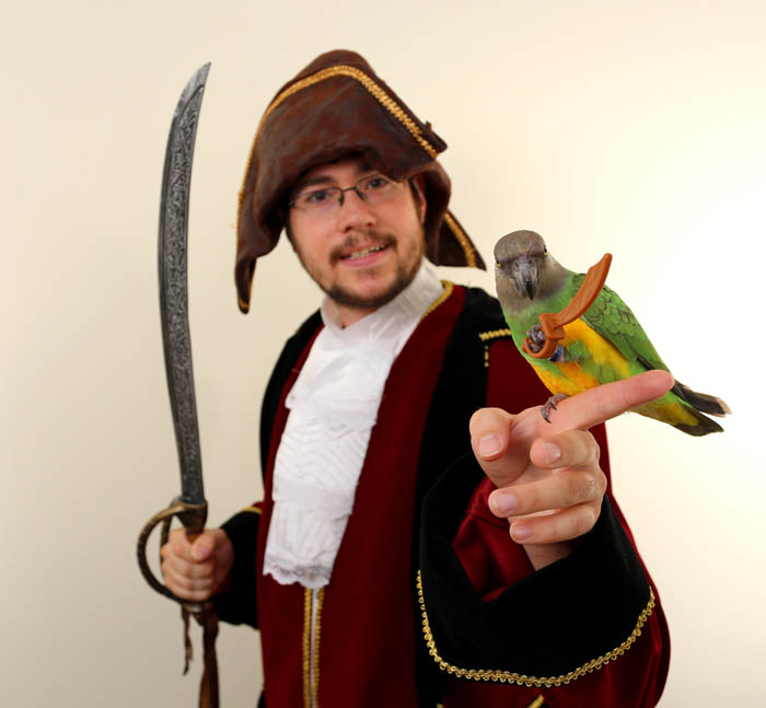Pirate and Pirate Parrot