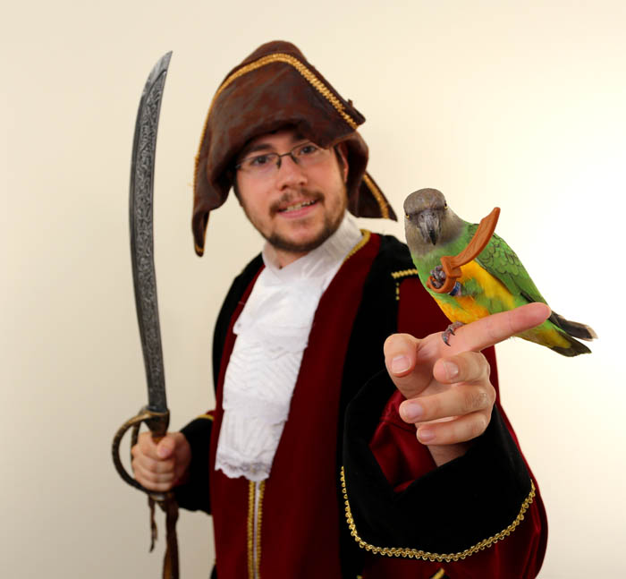 Pirate and Pirate Parrot